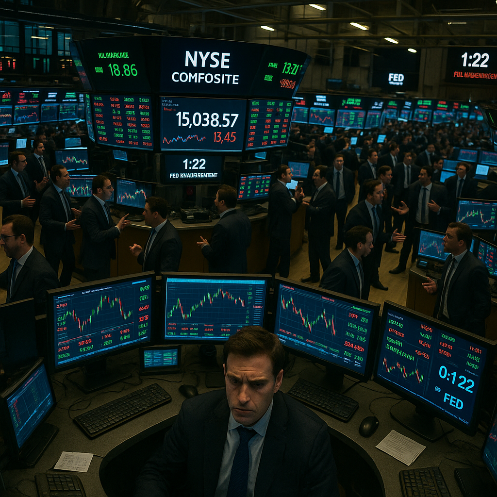 NYSE Stocks Close Mixed as Investors Await Fed Decision