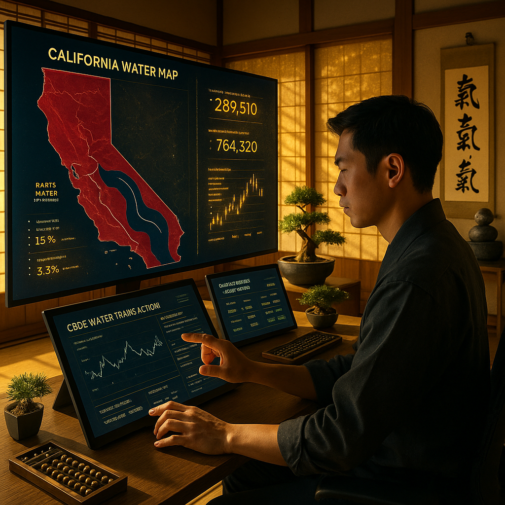How CBDCs Could Transform Californiaโs Water Market Infrastructure