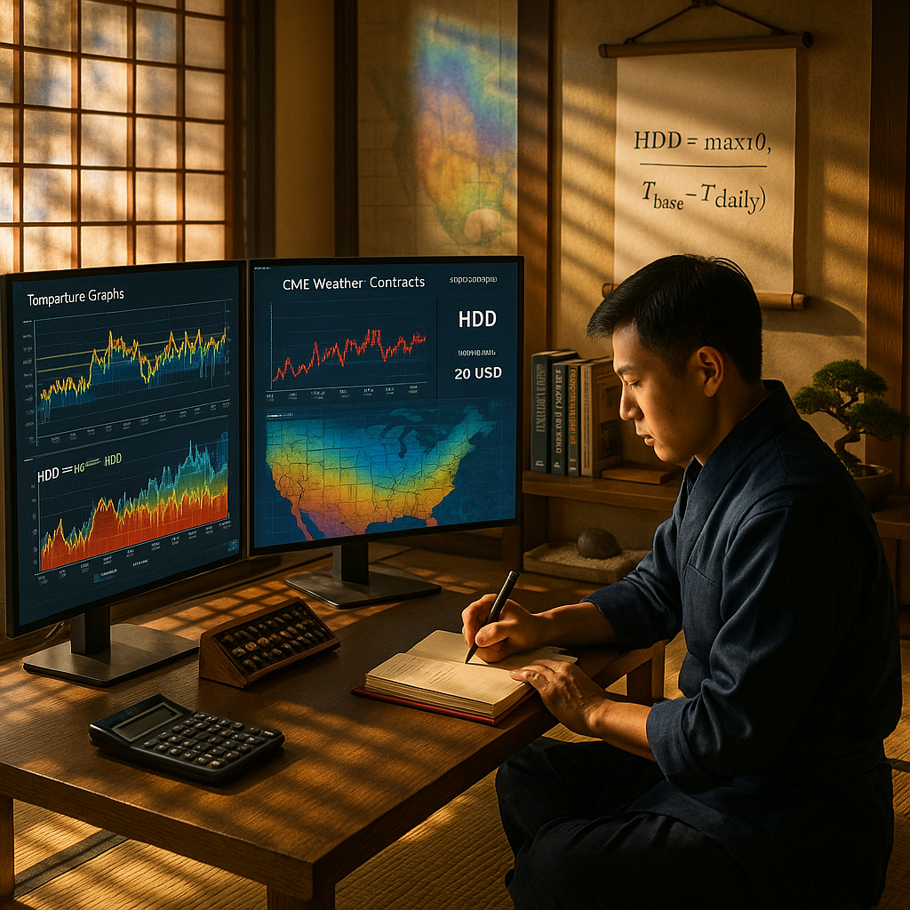 Best Books & Courses for Heating Degree Days and Weather Derivatives Trading