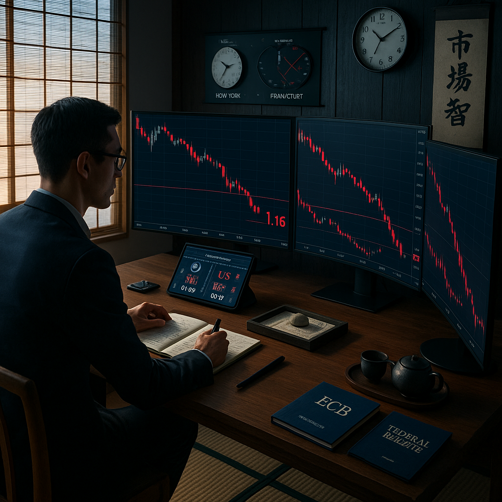 Euro Slides to 1.16 Against Dollar on Conflicting Economic Data