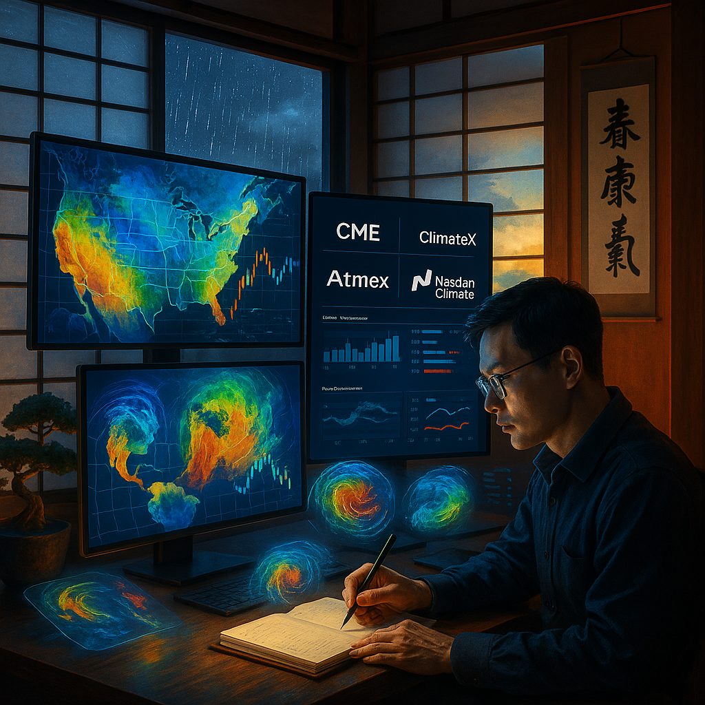 Weather Derivatives in 2025: New Exchanges, CME Contracts & Market Liquidity Trends